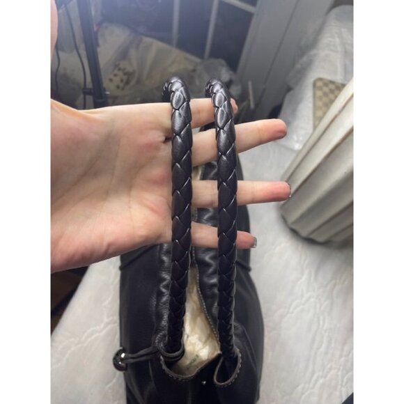 B919v-vPreloved Furla Classic Leather Shoulder Bag – Deep Chocolate Brown (Almos - Picture 5 of 5